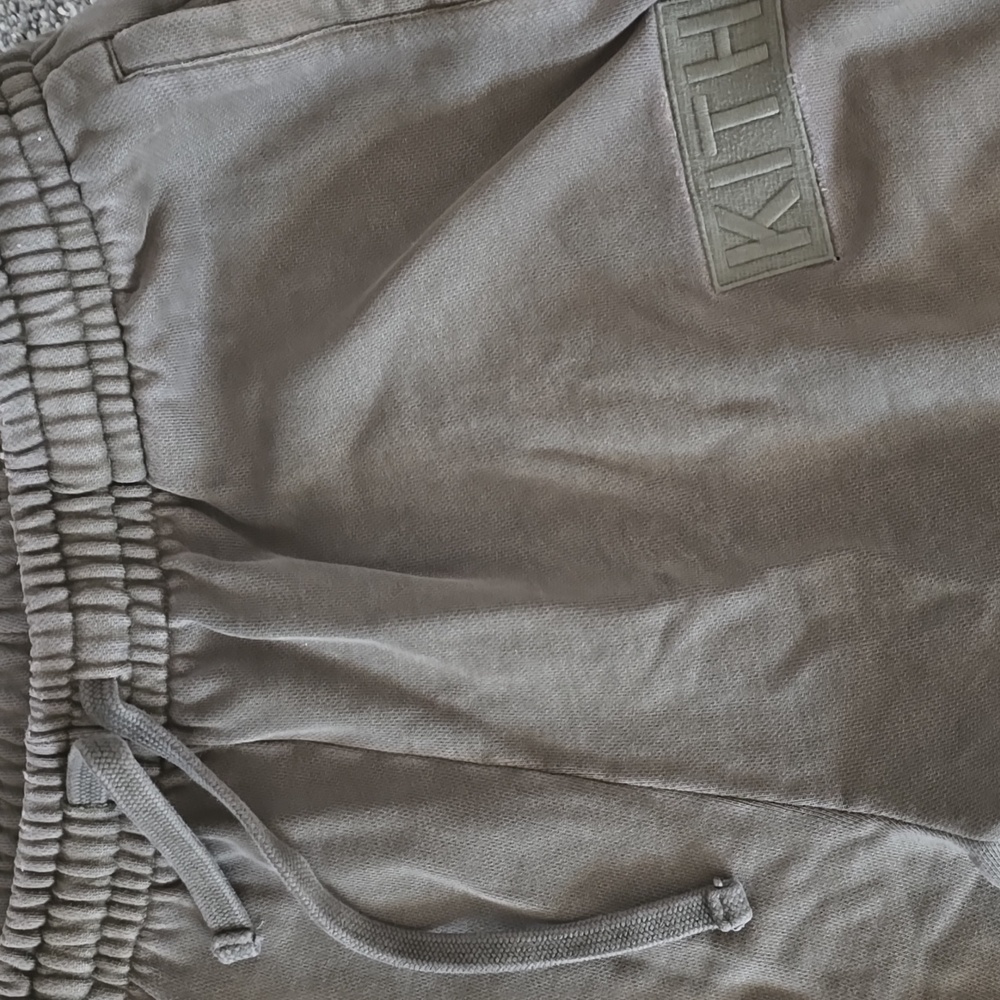 Kith Taupe Textured Joggers New Without Tags XL - Picture 2 of 9